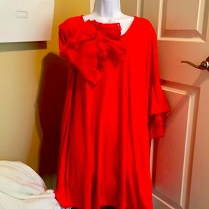 Gorgeous red dress ~ perfect for fall!